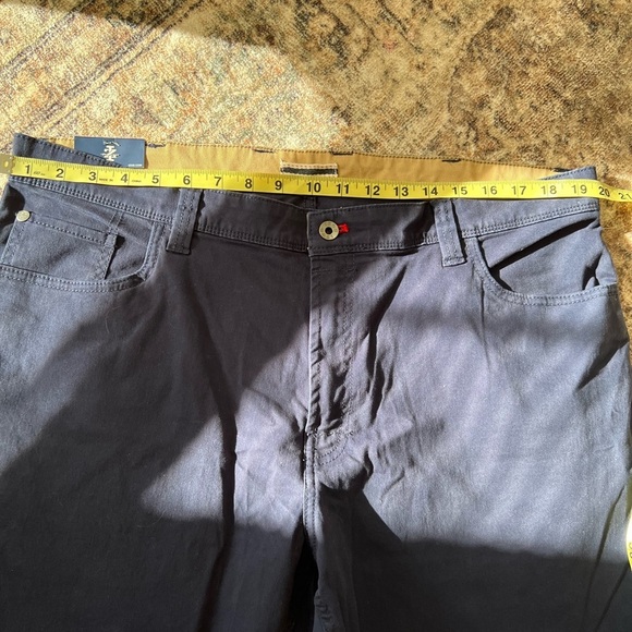 4/$25 IZOD Mens Stretch Twill Pants Straight Fit  Weekender Navy sz 38X30 Casual - Picture 10 of 16